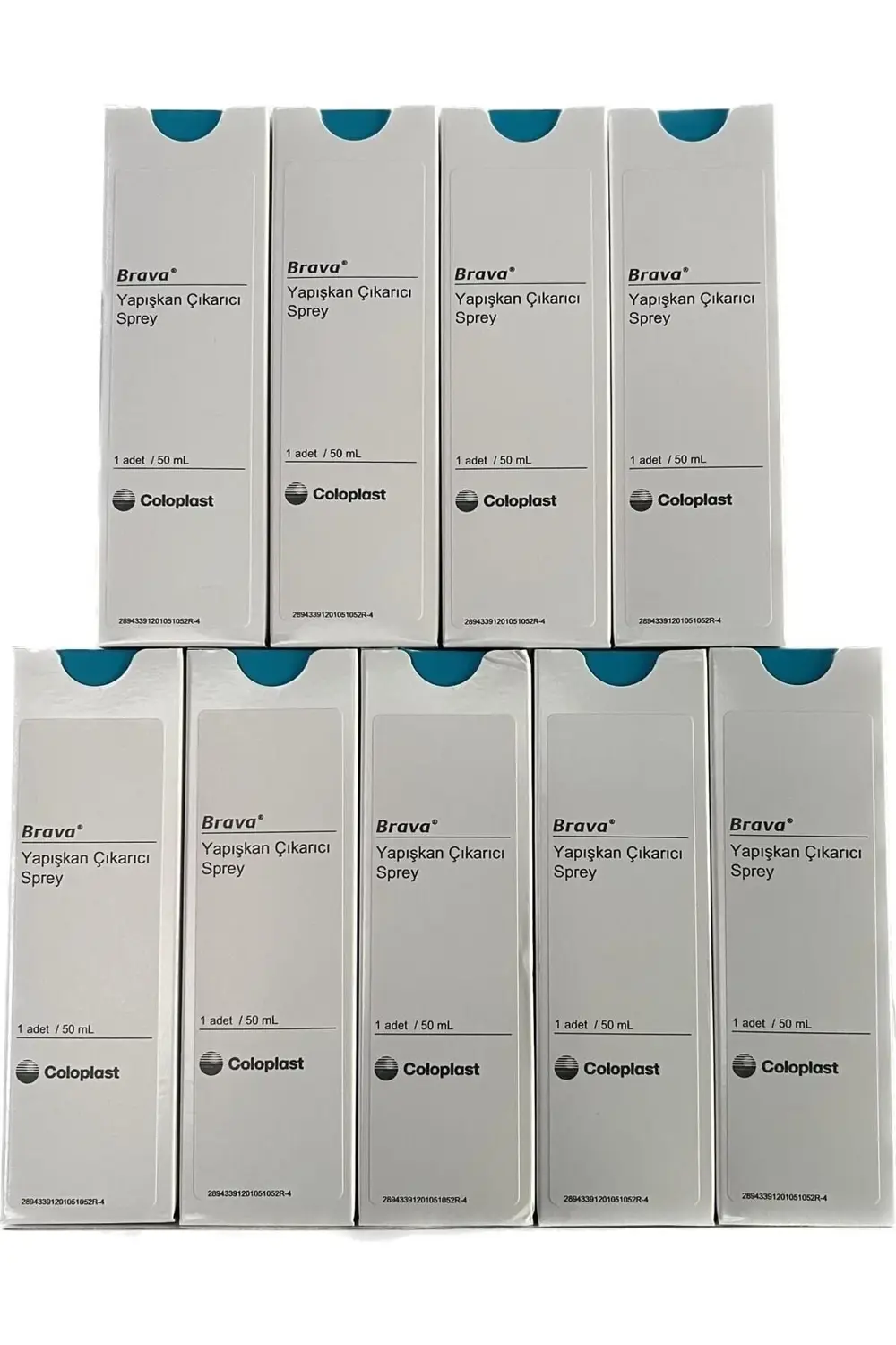 Brava Yapışkan Çıkarıcı Sprey 50 Ml X 9 Adet