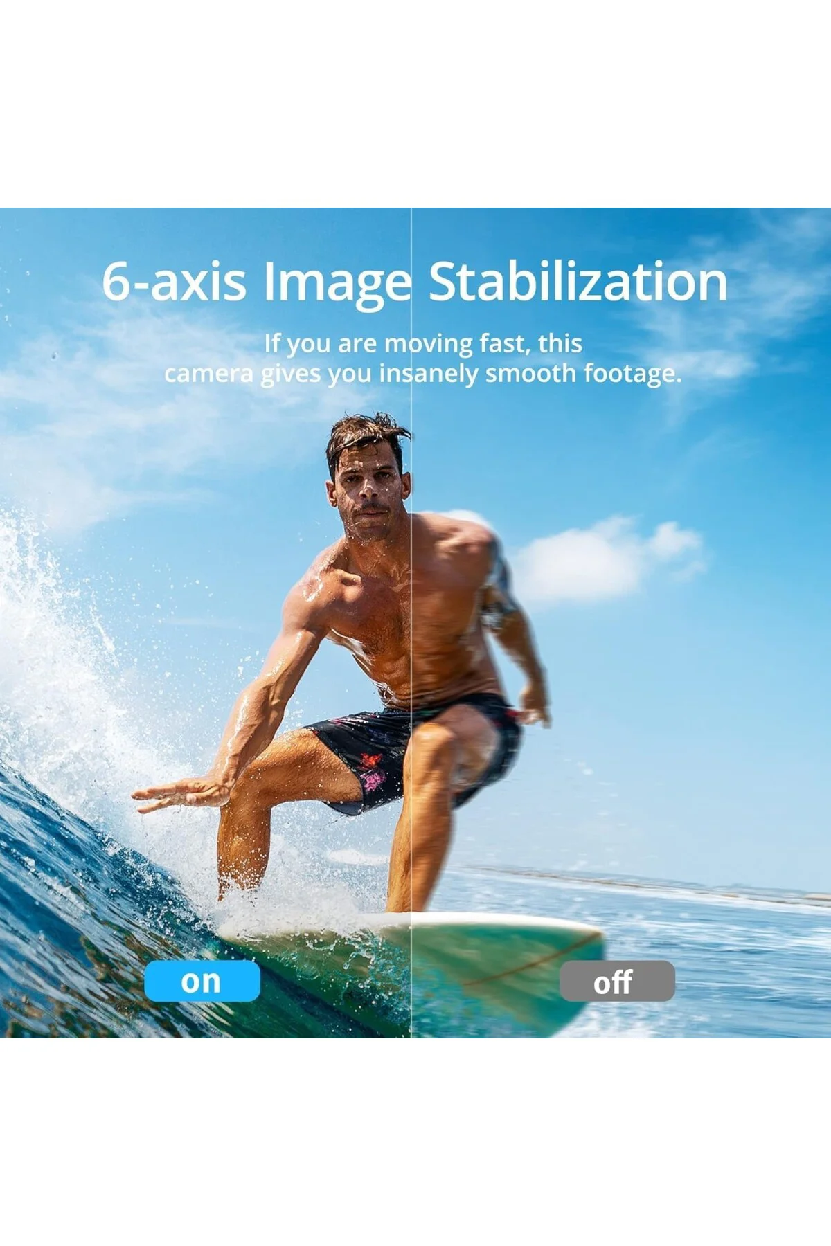 Brave 7 Aksiyon Kamerası, IPX8 Su Geçirmez Yerel 4K 20MP WiFi Cam