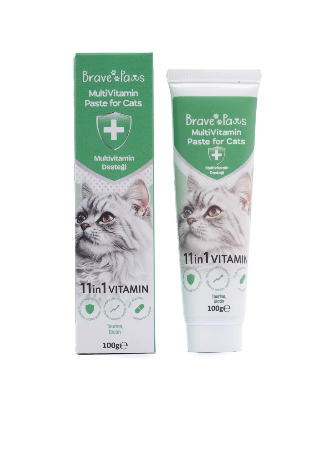 Brave Paws Multivitamin Paste for Cats – Günlük Vitamin Desteği 1
