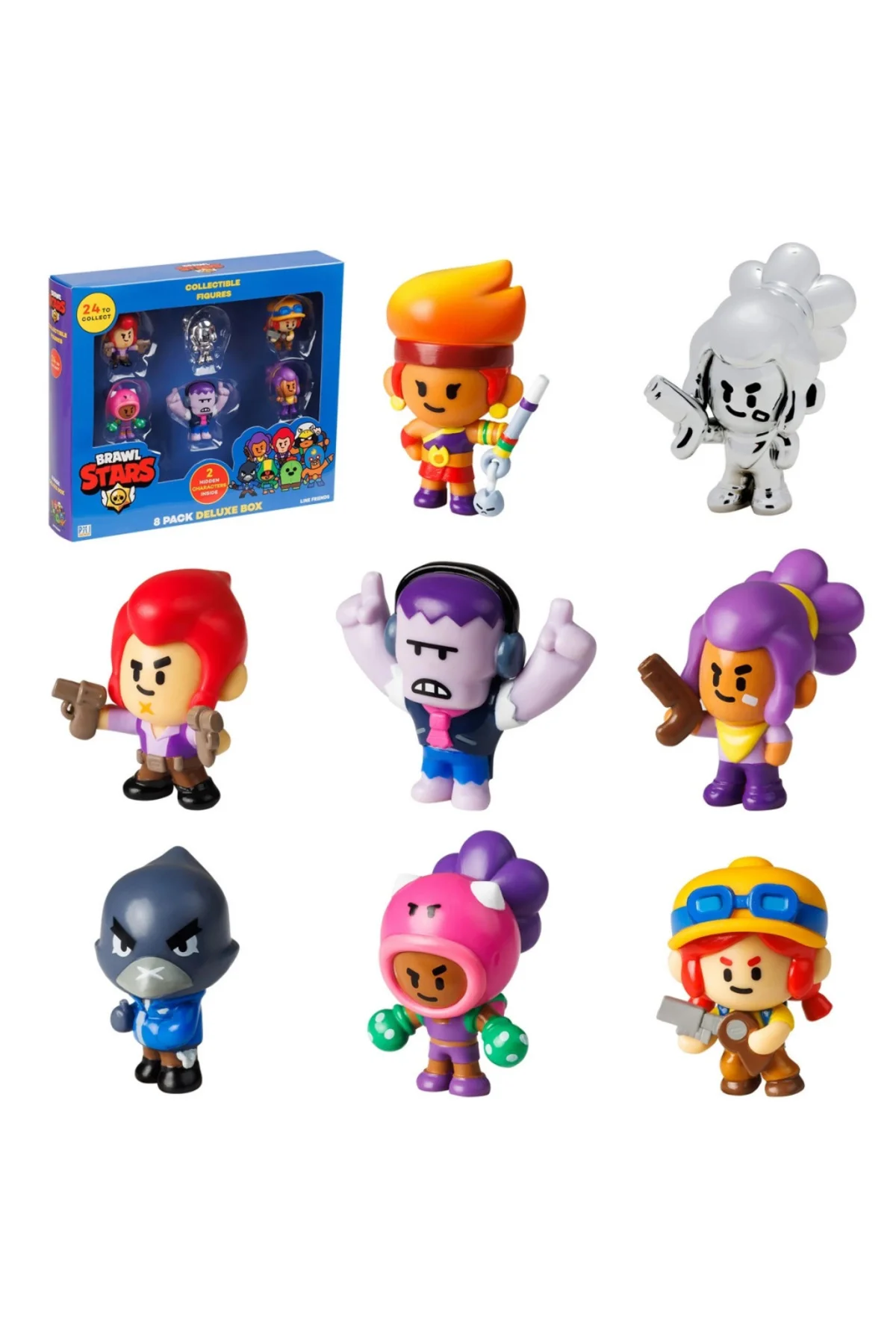 Brawl Stars 8'li Delüks Figür NessiWorld