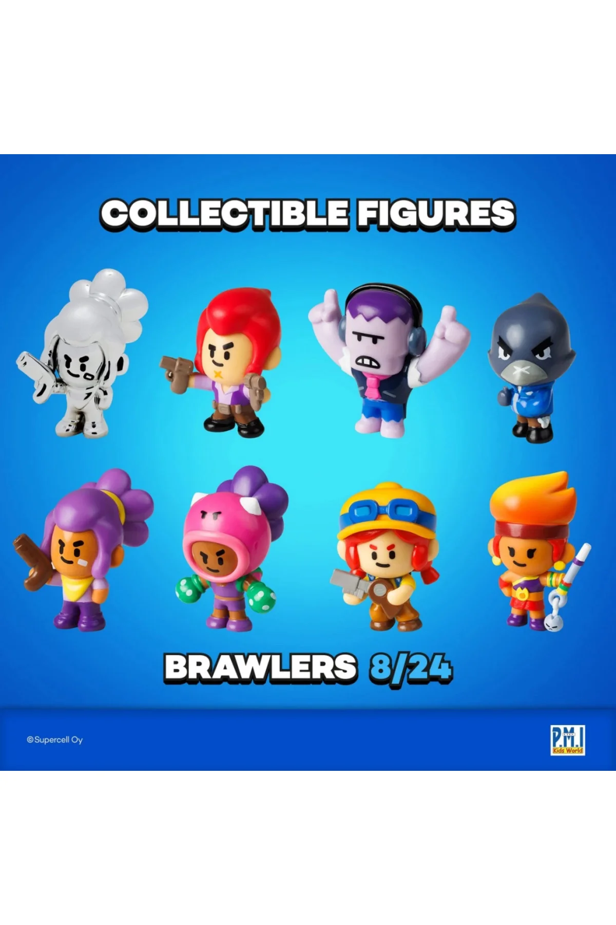 Brawl Stars 8'li Delüks Figür NessiWorld