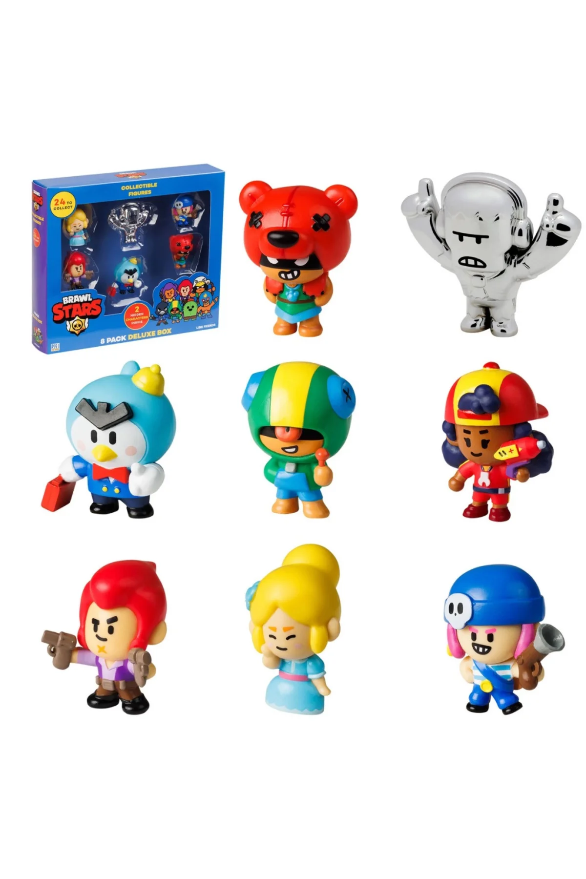 Brawl Stars 8'li Delüks Figür NessiWorld