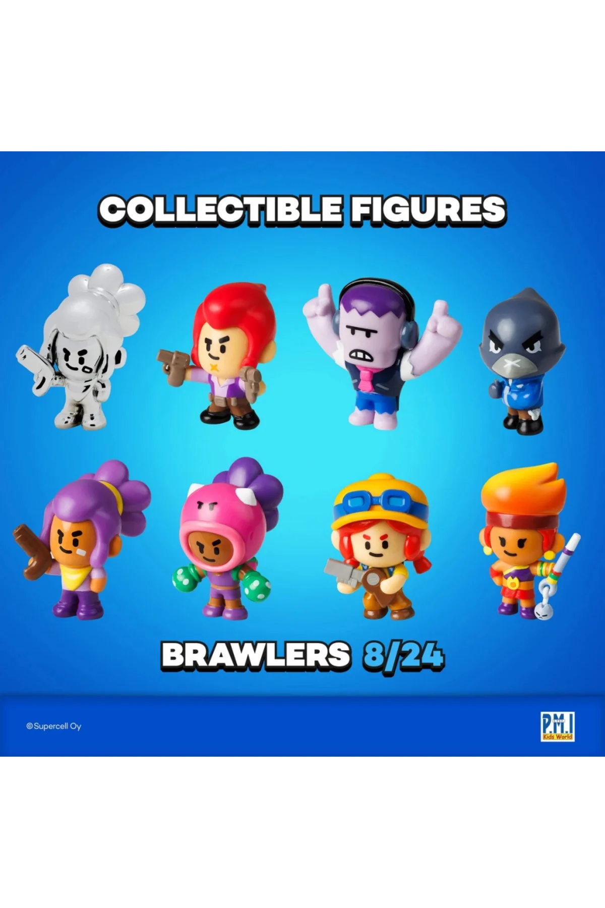 Brawl Stars 8'li Delüks Figür NessiWorld