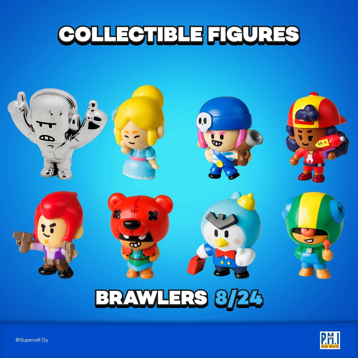 Brawl Stars 8'li Delüks Figür
