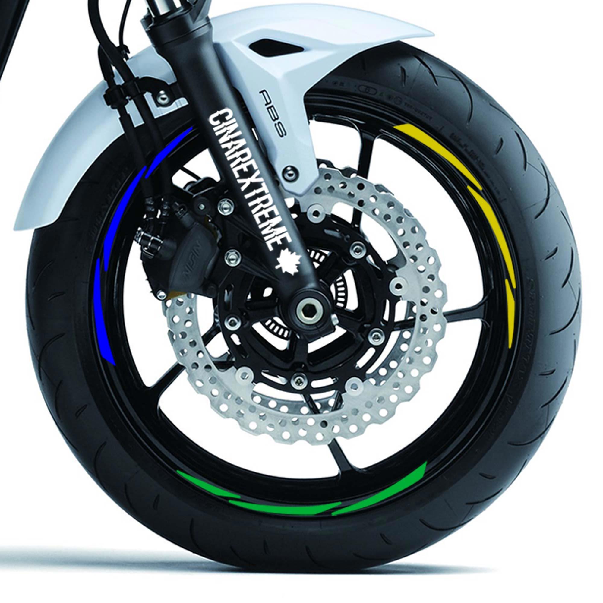 Brazilian Design Yeşil Sarı Brezilya Jant Şeridi Sticker Çınar Ex Brazilian Design Yeşil Sarı Brezilya Jant Şeridi Sticker Çınar Ex