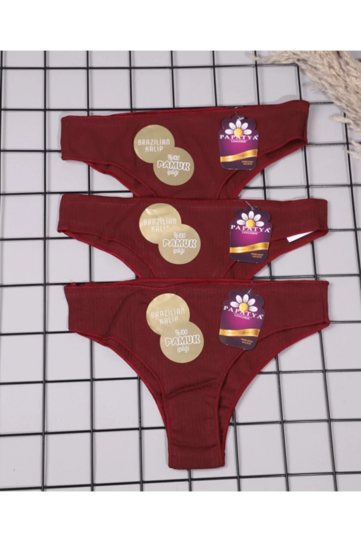 Brazilyan Külot 3'lü Paket 1035mdm