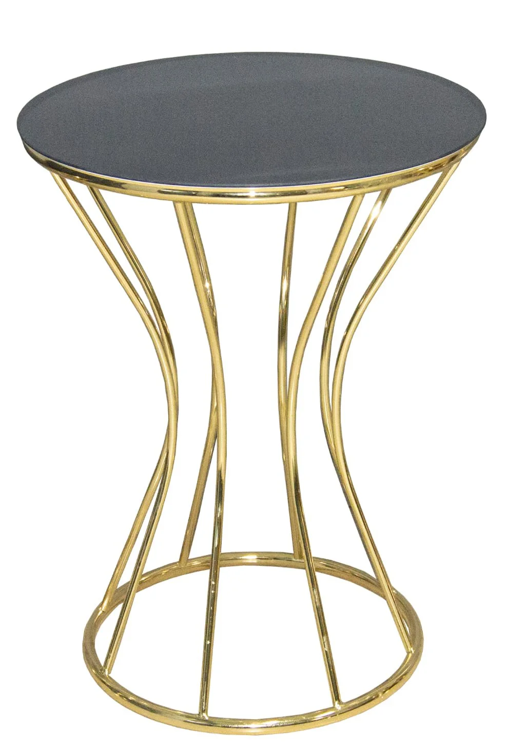 Brc 17887 KUM SAAT FİSKOS DÜZ Siyah Desen Metal Çelik Gold Renk K