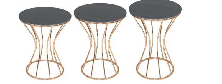 Brc Zigon 13393 Kumsaat Model Düz SİYAH tabla Metal Çelik ROSE Ka