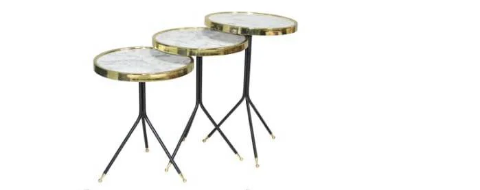 Brc Zigon 13409 Olimpik Model Beyaz Mermer Metal Gold Kaplama Aya