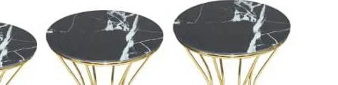 Brc Zigon 13890 KUM SAATİ Model Siyah Mermer TEMPER cam Metal GOL