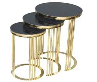 Brc Zigon 17538 C Gold renk Kaplama Kırılmaz Temper Siyah cam El Brc Zigon 17538 C Gold renk Kaplama Kırılmaz Temper Siyah cam El