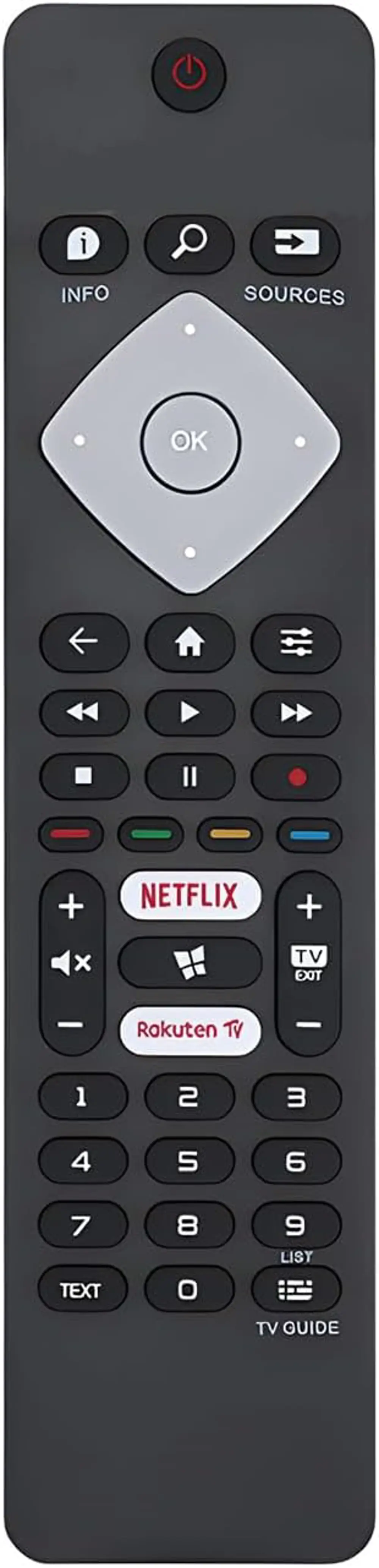 BRC0884301/01 Philips 4K UHD TV için Uzaktan Kumanda Değiştirme 4 BRC0884301/01 Philips 4K UHD TV için Uzaktan Kumanda Değiştirme 4