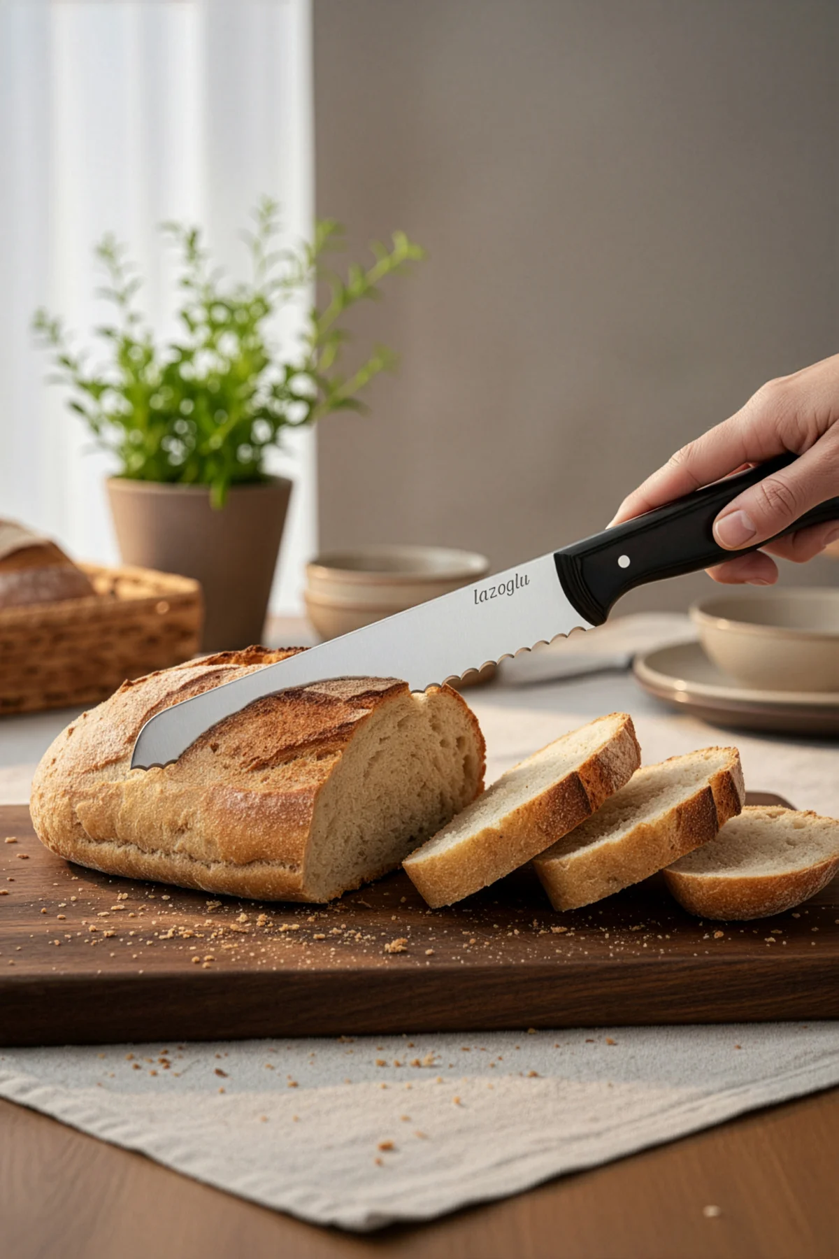 BreadMaster -Tırtıklı Uzun Dilimleme Bıçağı