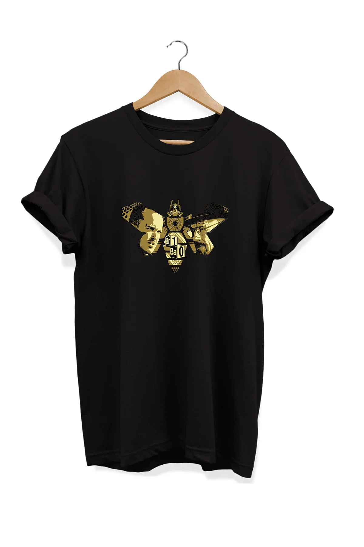 Breaking Bad Baskılı %100 Pamuk (oversize) Büyük Beden T-shirt