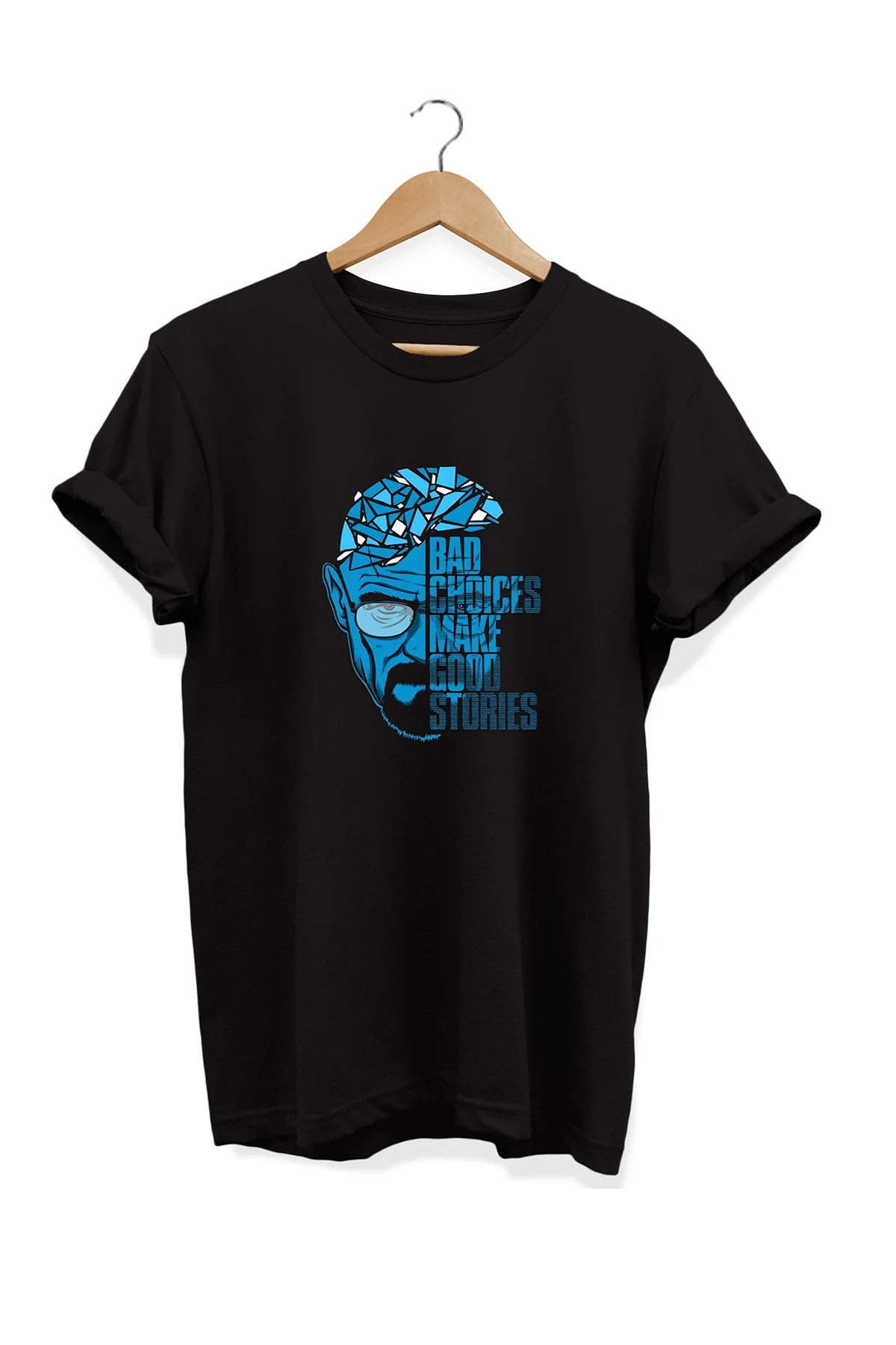 Breaking Bad Baskılı %100 Pamuk (oversize) Büyük Beden T-shirt