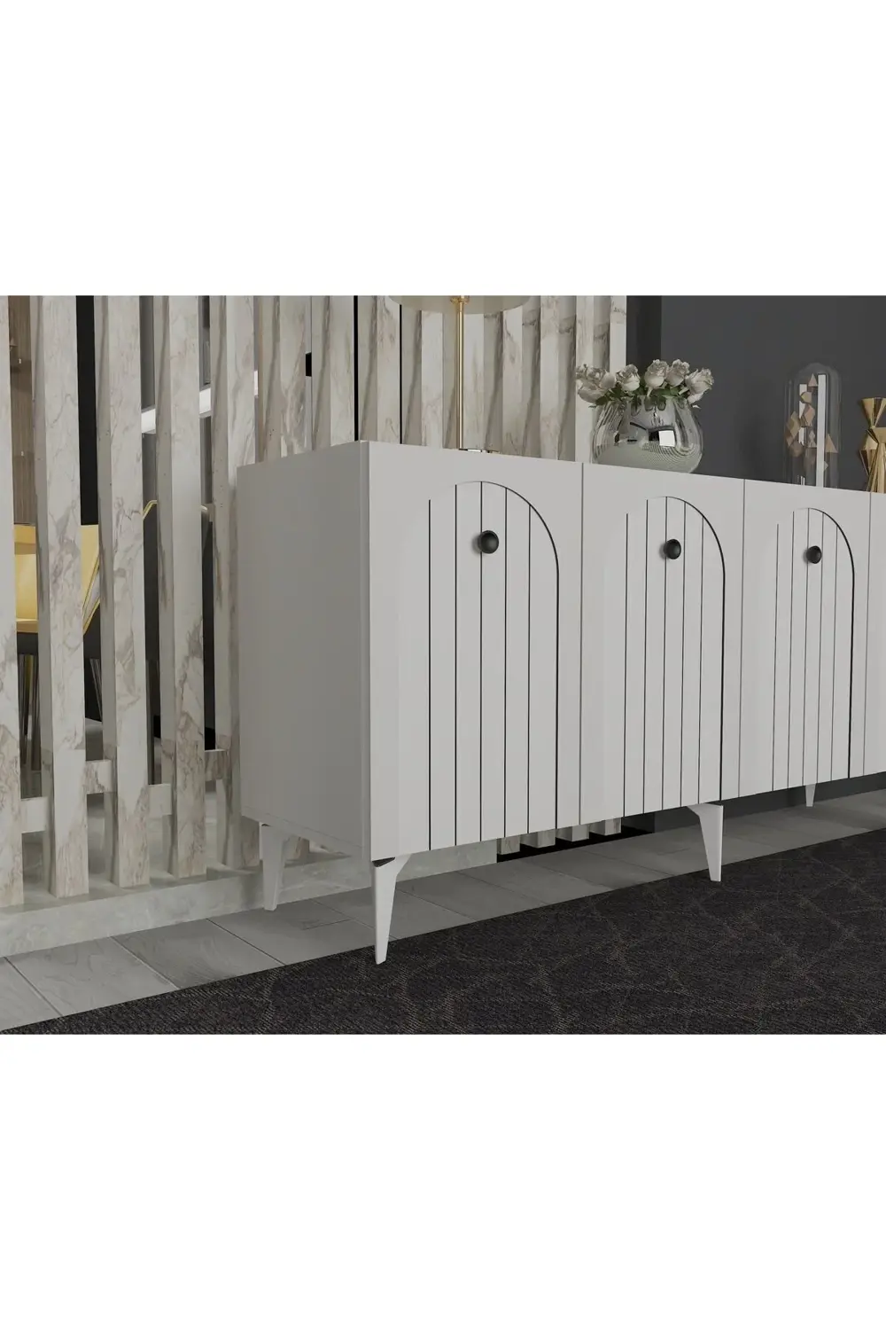 BREDA KONSOL BEYAZ-BEYAZ