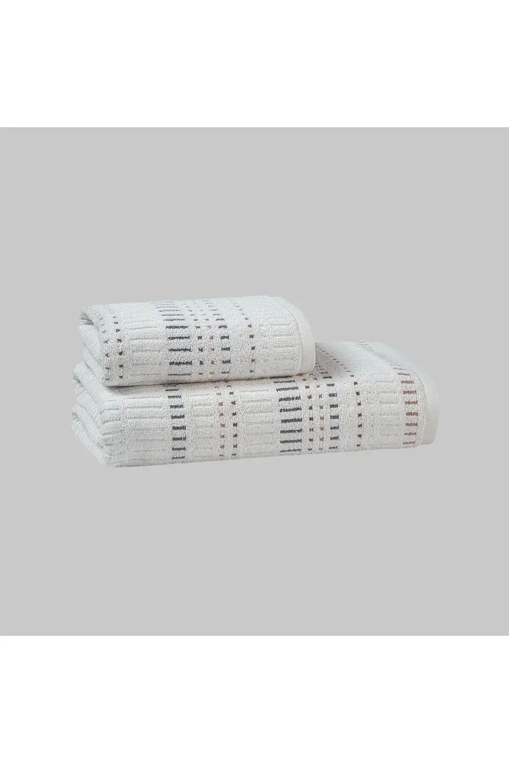 Brena Gri %100 Pamuk Havlu 85*150 cm