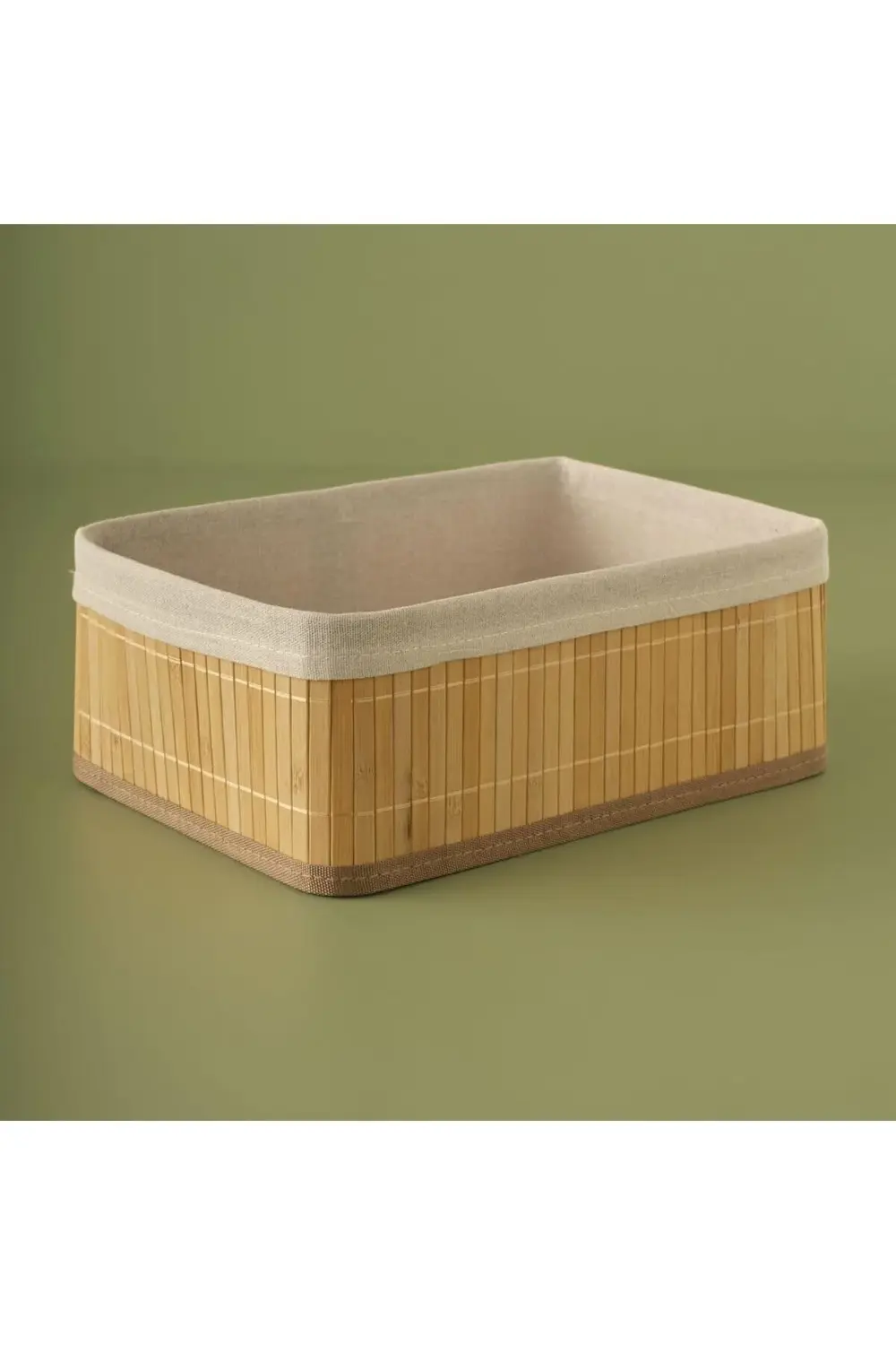 Bres Bambu Düzenleyici Kutu, Bej, 30 x 20 x 12 1171935