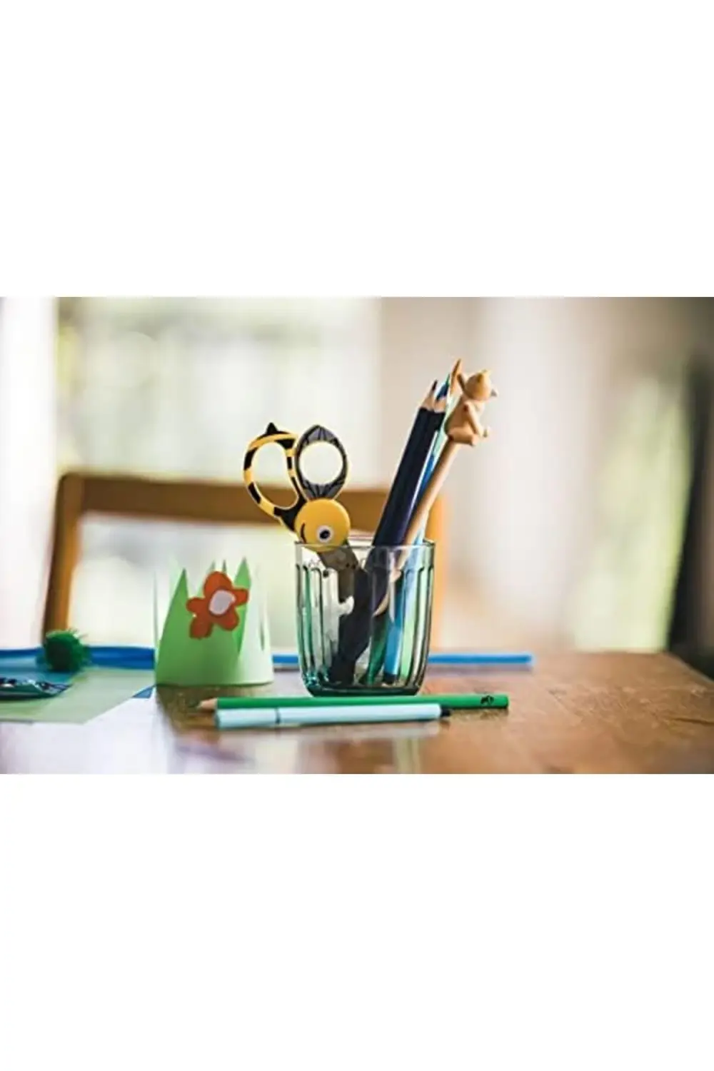 BRFShop Çocuk hayvan makası arı motifli, 4 yaşından itibaren, uzu