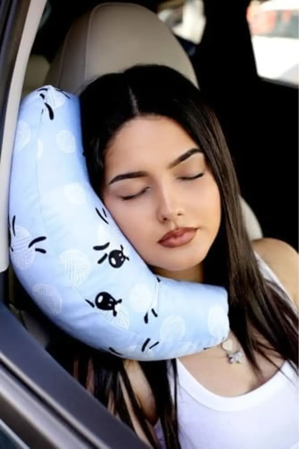 BRFShop Seyahat Boyun Yastığı Ortopedik Araba Otobüs Uçak Yolculu