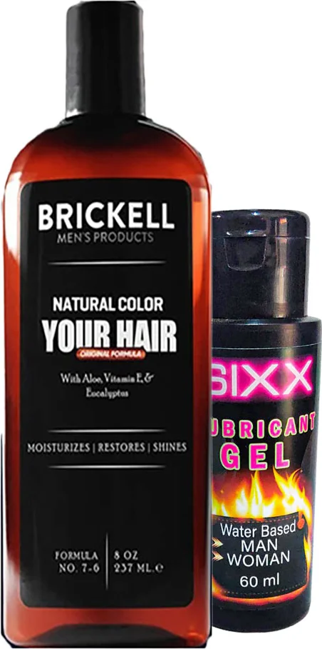 Brickell Erkek Şampuanı 237 ml & 1sıxx Kayganlaştırıcı Krem 60 ml – Saç & Sakal Beyazlaşması İçin Etkili Çözüm Fiyatı, Yorumları ve Özellikleri