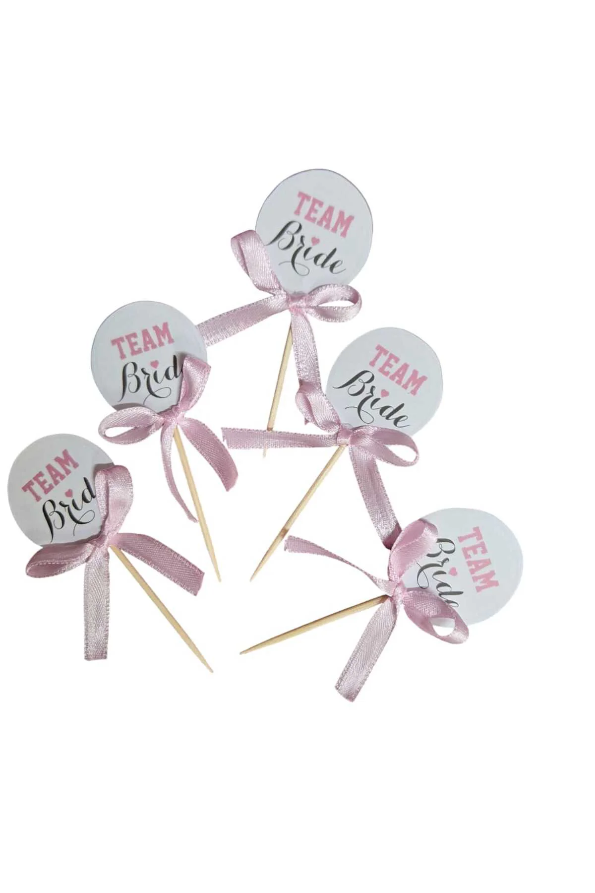 Bride Team Bekarlığa Veda Partisi Temalı Kürdan Pasta Süsü 15 Ade