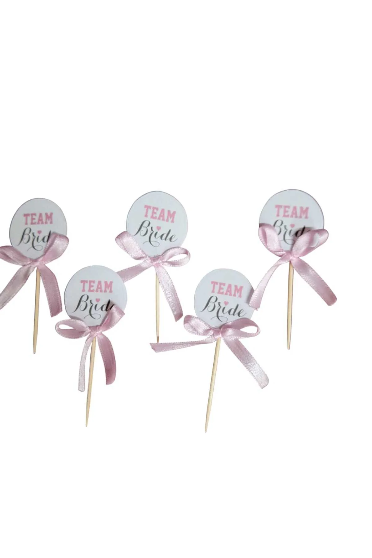 Bride Team Bekarlığa Veda Partisi Temalı Kürdan Pasta Süsü 15 Ade