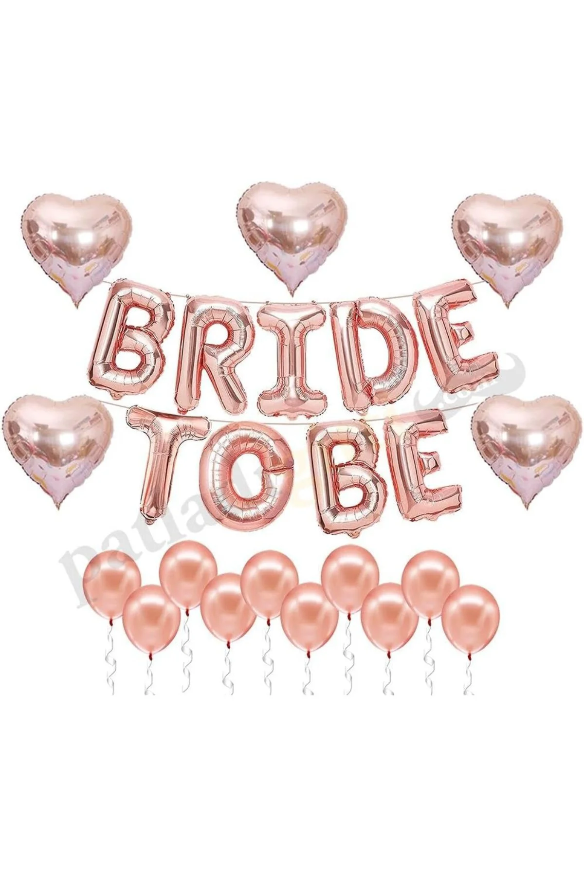 Bride To Be Bekarlığa Veda Parti Kutlama Seti (Set 1)