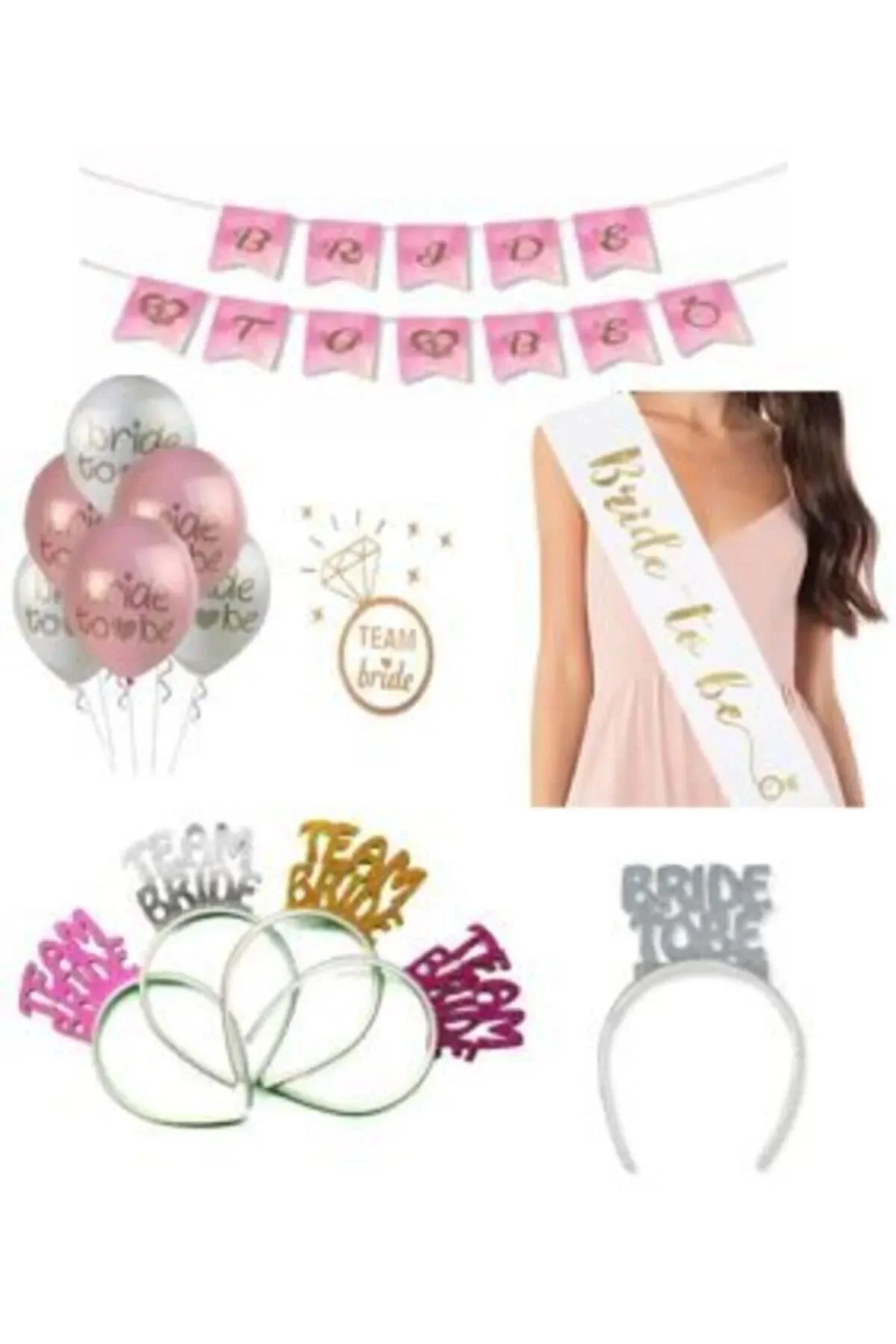 Bride To Be Parti Set 33 Parça Bekarlığa Veda