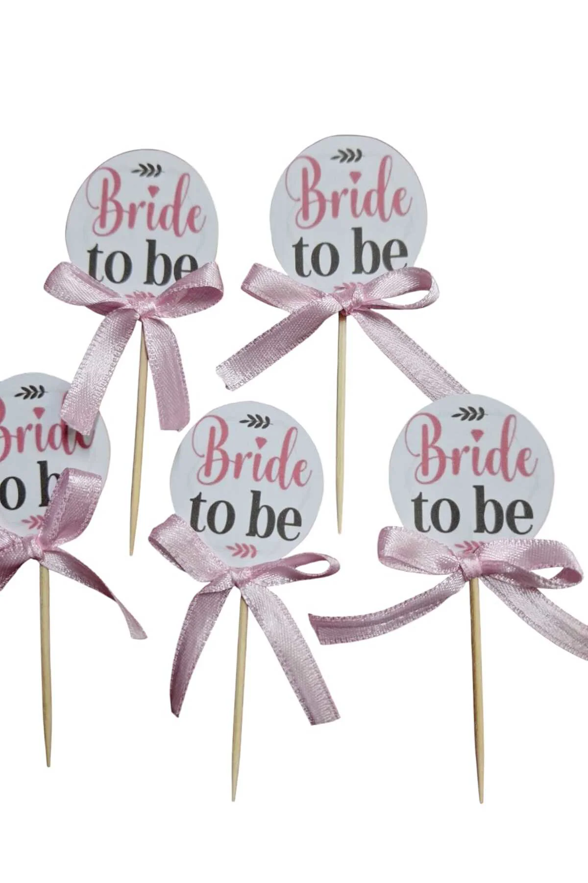 Bride Tobe Bekarlığa Veda Partisi Temalı Kürdan Pasta Süsü 15 Ade