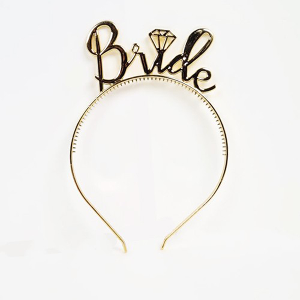 BrideYazılıTaçveBrideToBeYazılıGözlükSetiAltınRenk BrideYazılıTaçveBrideToBeYazılıGözlükSetiAltınRenk