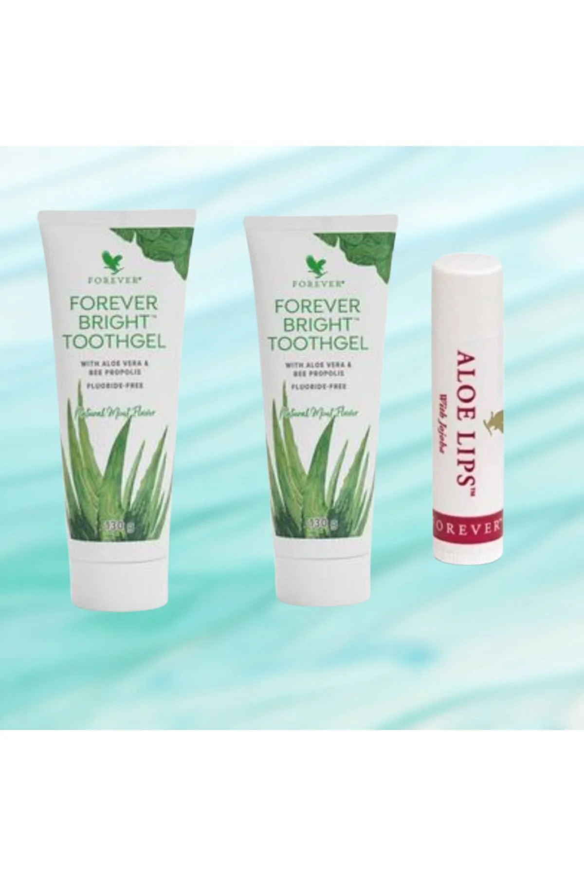 Brıght Aloe Diş Macunu 2 Adet Ve Aloe Lips 1 Adet