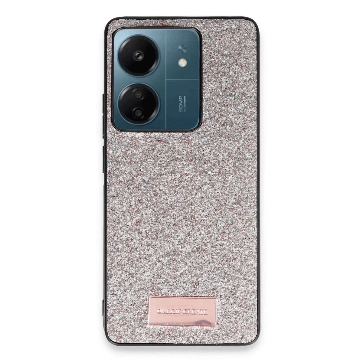 Bright Simli Kapak - Xiaomi Redmi 13c ile Uyumlu Boncuk İşlemeli Telefon Kılıfı, Gold Fiyatı, Yorumları ve Özellikleri