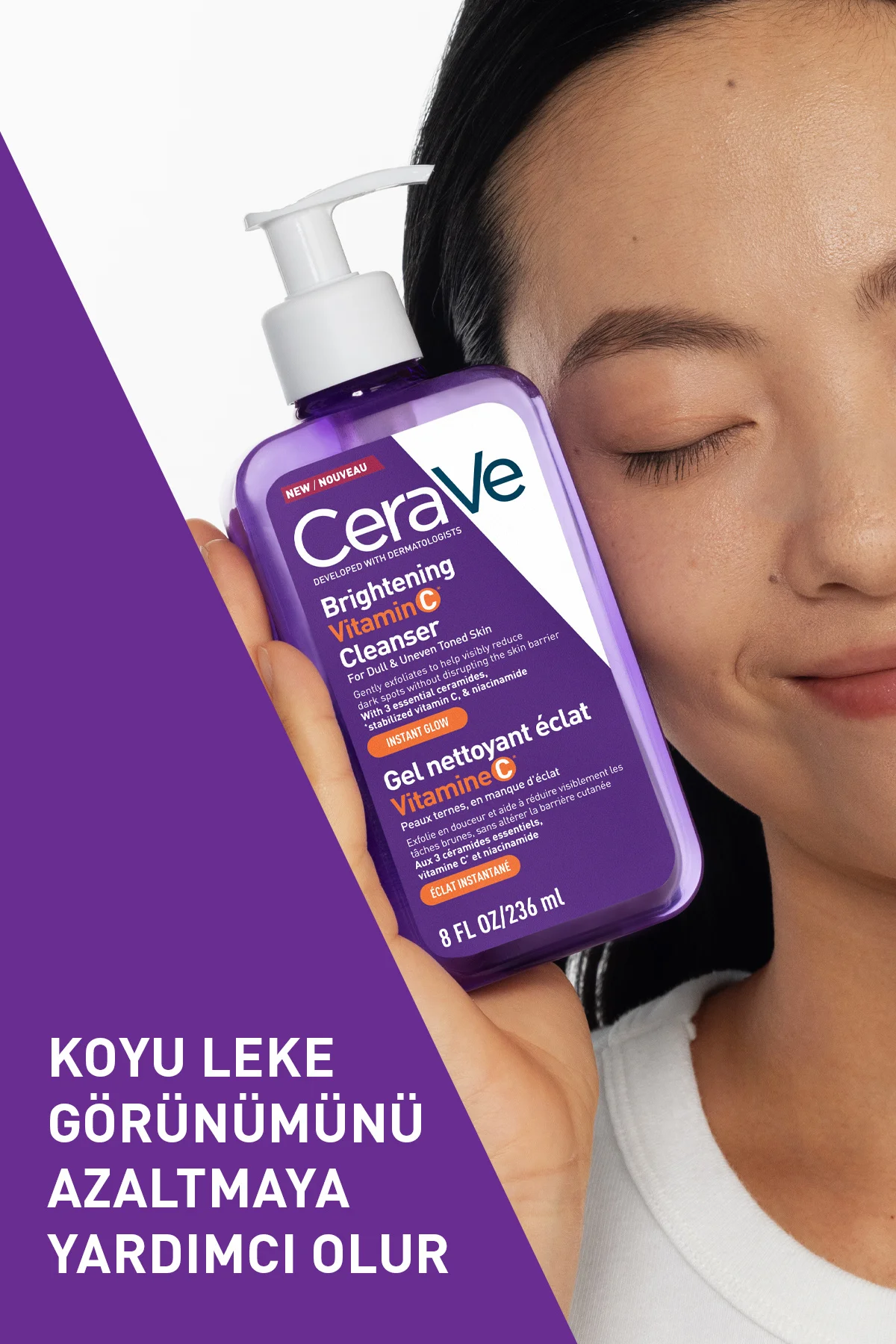 Brightening C Vitamini İçerikli Aydınlatıcı Yüz Temizleme Jeli (Tüm Cilt Tipleri İçin) 236 ml Fiyatı, Yorumları ve Özellikleri