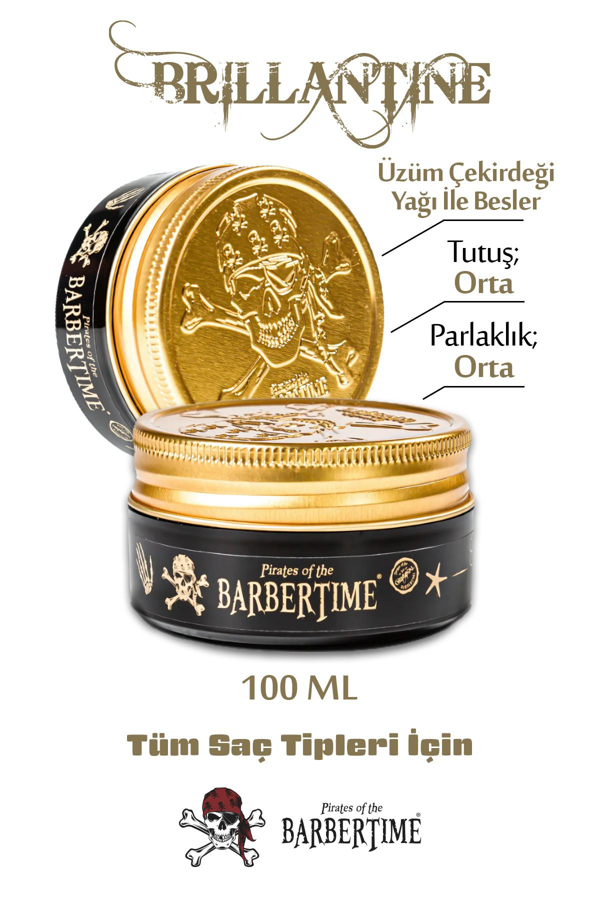 Brillantine Wax - 100 ml