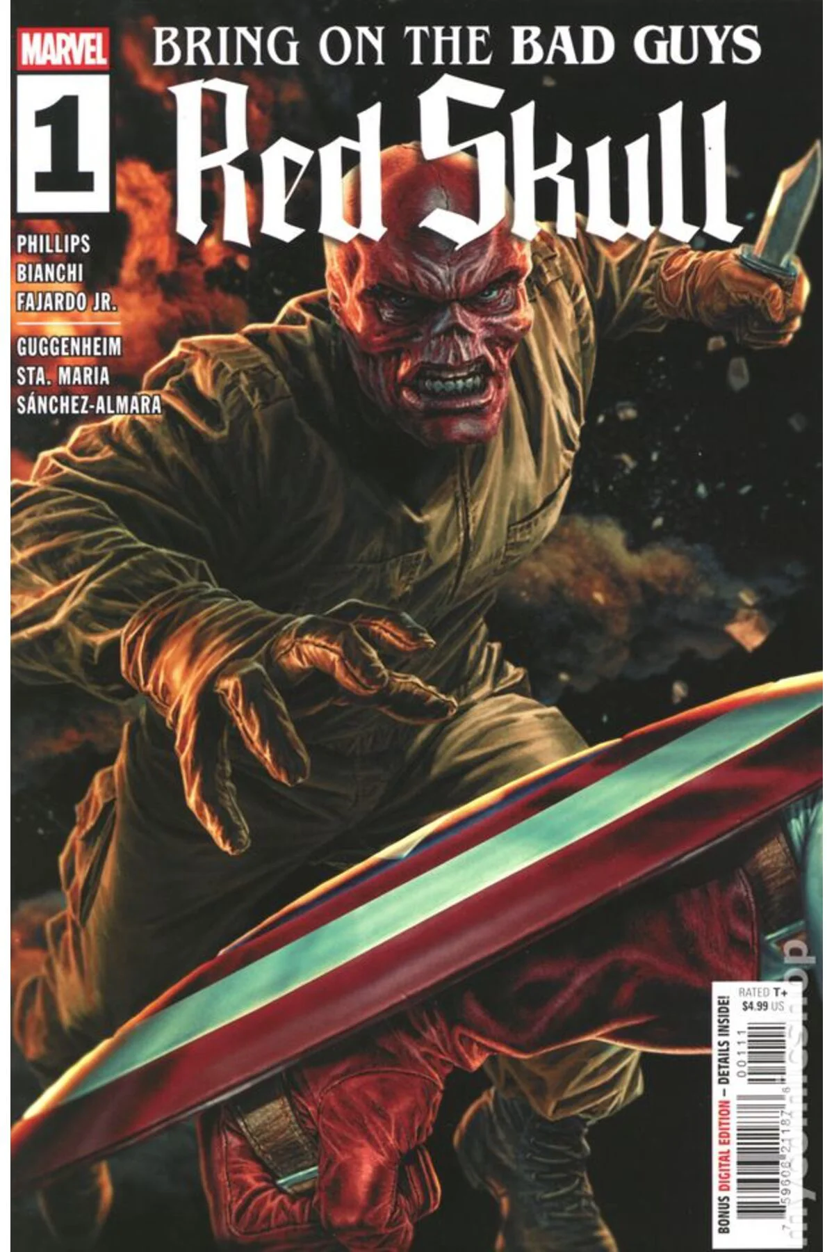 Bring on the Bad Guys Red Skull #1A (ingilizce)