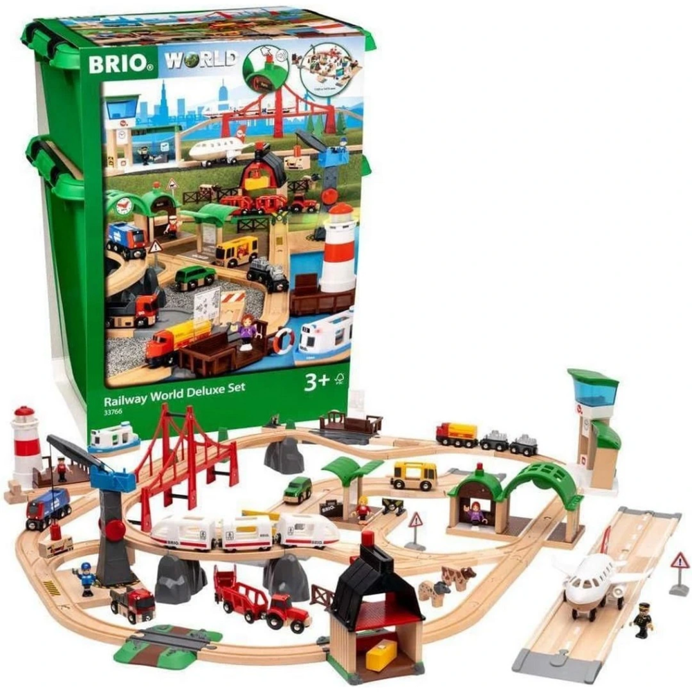 Brio Delüks Tren Yolu Seti NessiWorld Brio Delüks Tren Yolu Seti NessiWorld