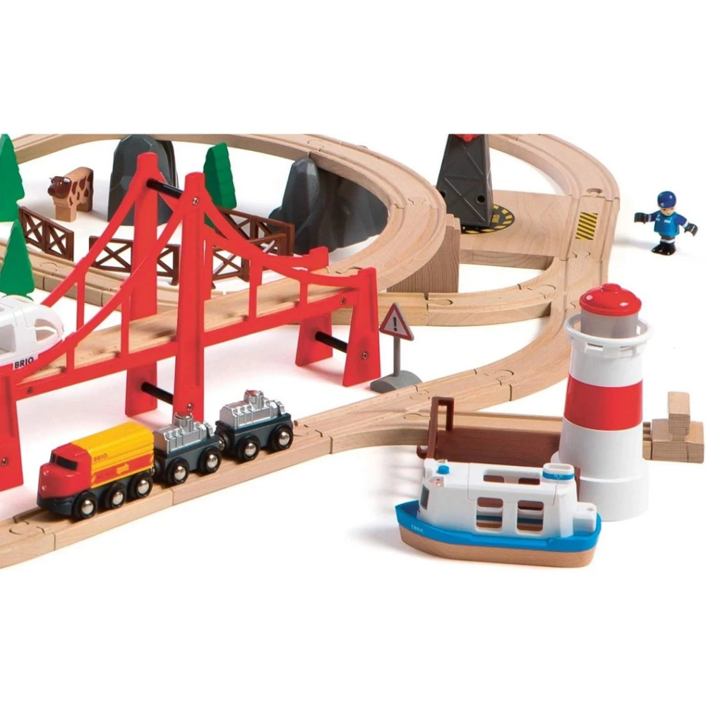Brio Delüks Tren Yolu Seti NessiWorld Brio Delüks Tren Yolu Seti NessiWorld