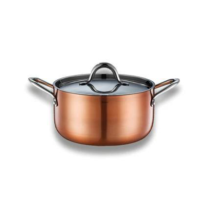 Brioni  Copperfield 22 Cm Derin Seramik Tencere Cpf131 