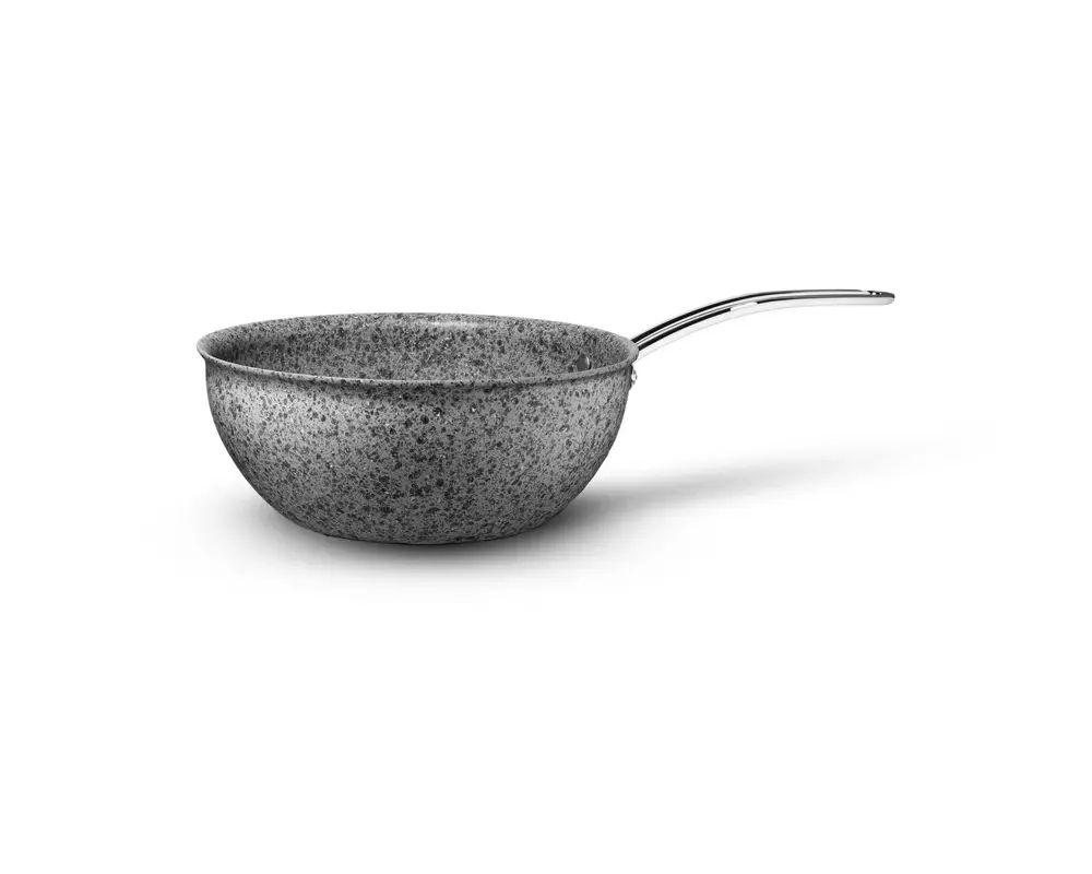 Brioni Stone-Age 26 Cm Çizilmez Yanmaz Yapışmaz Wok Tava Sh-147