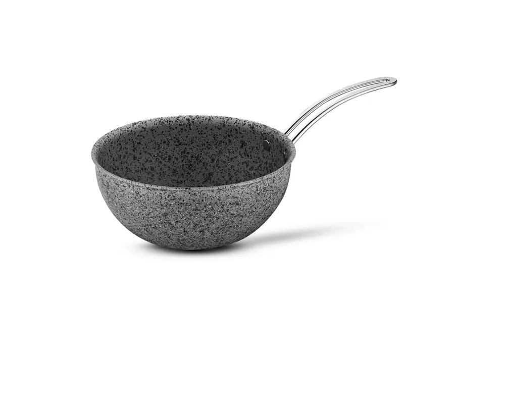 Brioni Stone-Age 26 Cm Çizilmez Yanmaz Yapışmaz Wok Tava Sh-147