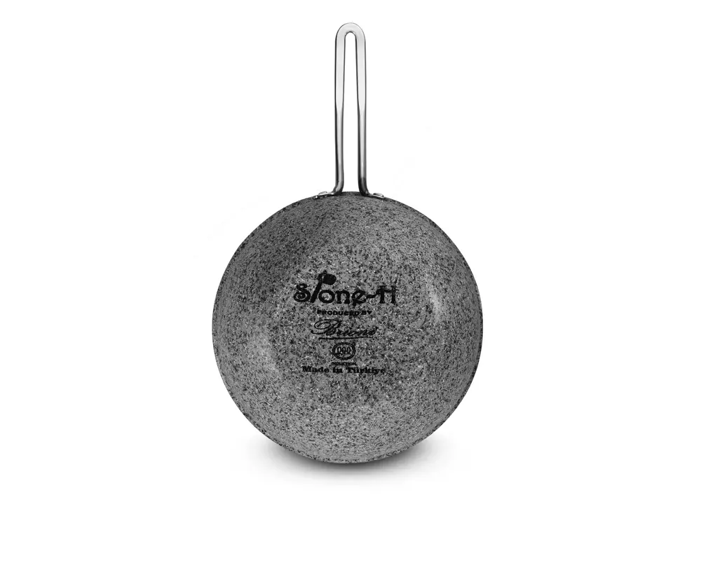 Brioni Stone-Age 26 Cm Çizilmez Yanmaz Yapışmaz Wok Tava Sh-147