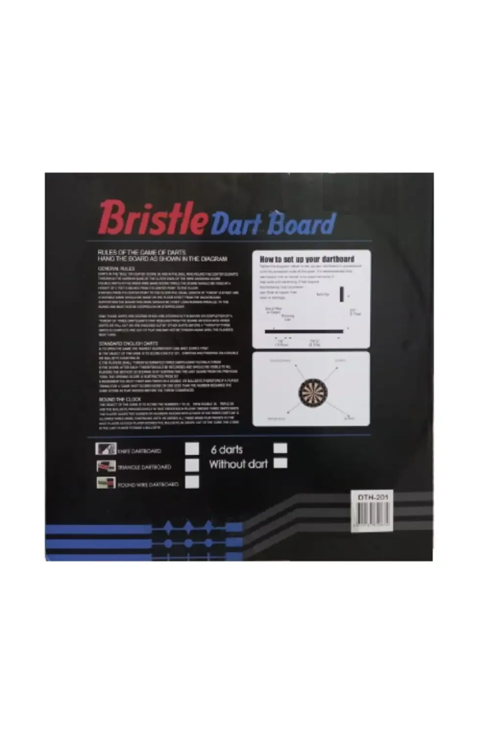 Bristle Dartboard / Dart Tahtası Dht201