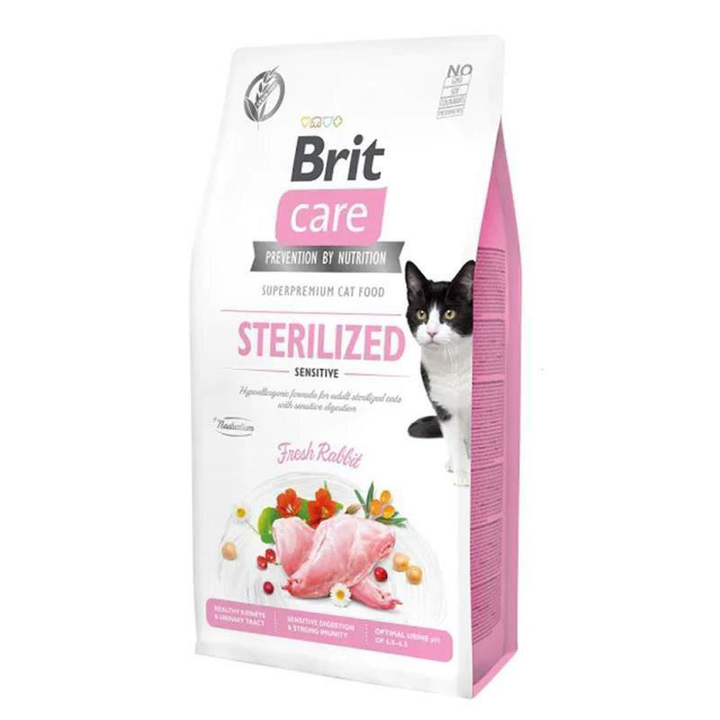 Brit Care Hypoallergenic Sterilised Tavşan Etli Tahılsız Kısırlaş