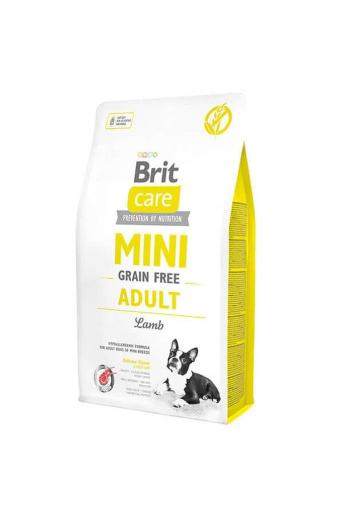 Brit Care Hypoallergenic Mini Kuzu Etli Tahılsız Köpek Maması 7 k Brit Care Hypoallergenic Mini Kuzu Etli Tahılsız Köpek Maması 7 k