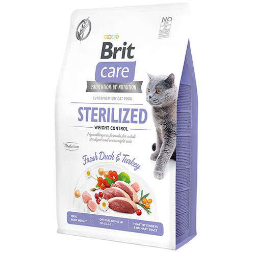 Brit Care Hypoallergenic Sterilised Ördekli Tahılsız Kısırlaştırı