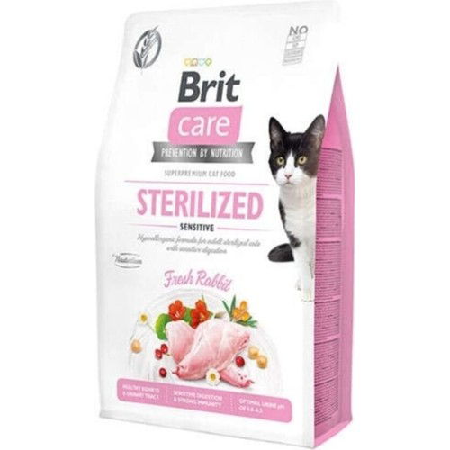 Brit Care  Tahilsiz Tavşan Etli Kisir Kedi Mamasi 2 Kg