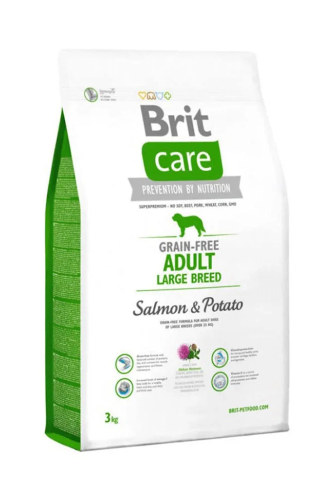 Brit Care Tahılsız Somonlu Yetişkin Tahılsız Köpek Maması 3kg