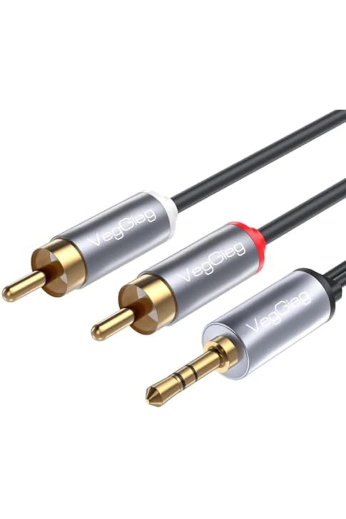 brkshop 3.5mm Aux To 2 RCA Hi-Fi Ses Kablosu 5 Metre 1232700
