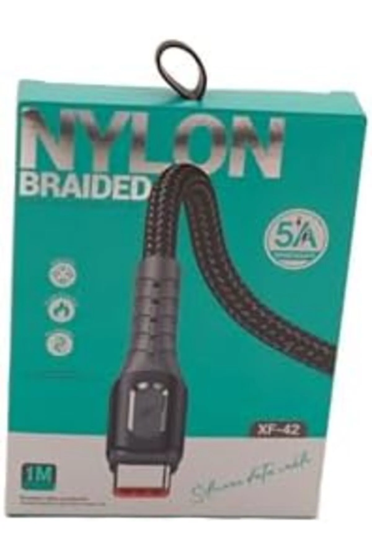 brkshop USB-A To Type-C, 5 Amper Şarj Ve Data Veri Kablosu, Örgül